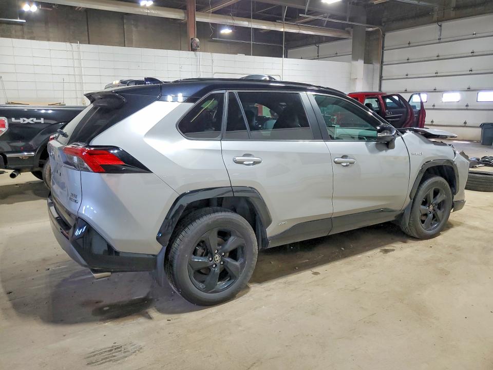 2021 Toyota Rav 4 VIN 2T3E6RFV8MW013821 COPART salvage auction — FRONT END, Mn - Cert Of Title-Salvage, sold $11,300 on 2026-07-02 (photo 3)