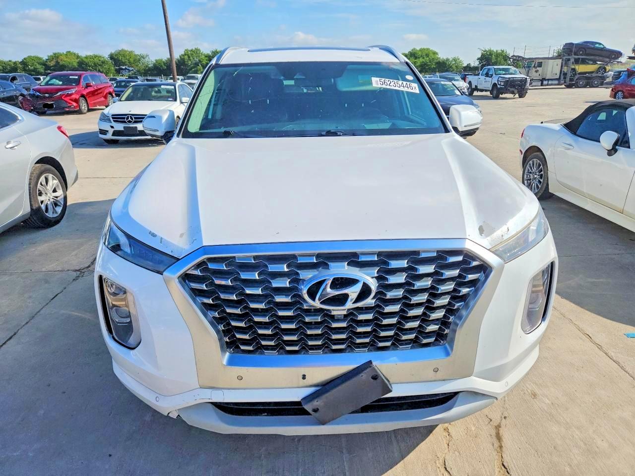 2021 Hyundai Palisade VIN KM8R5DHE0MU206249 COPART salvage auction — Normal Wear, TX - CERTIFICATE OF TITLE, sold $9,700 on 2026-07-08 (photo 5)