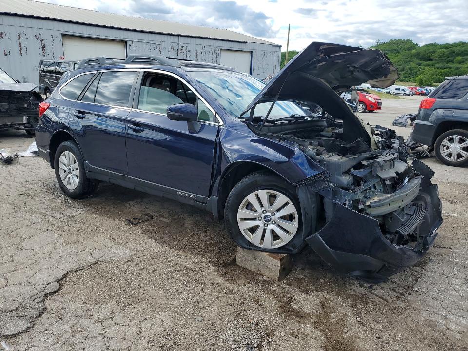 2018 Subaru VIN 4S4BSAHC8J3297974 COPART salvage auction — FRONT END, Il - Salvage Certificate, sold $750 on 2026-07-31 (photo 4)