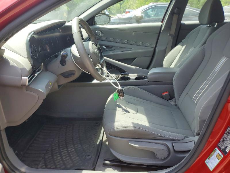 2023 Hyundai Elantra VIN KMHLS4AG8PU617946 COPART salvage auction — REAR END, Ny - Mv-907A Salvage Certificate, sold $325 on 2026-07-23 (photo 7)