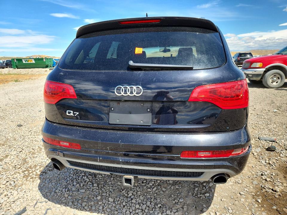 2013 Audi Q7 VIN WA1DGAFE3DD003442 COPART salvage auction — MINOR DENT/SCRATCHES, Ut - Certificate Of Title (P), sold $1,250 on 2026-07-10 (photo 6)