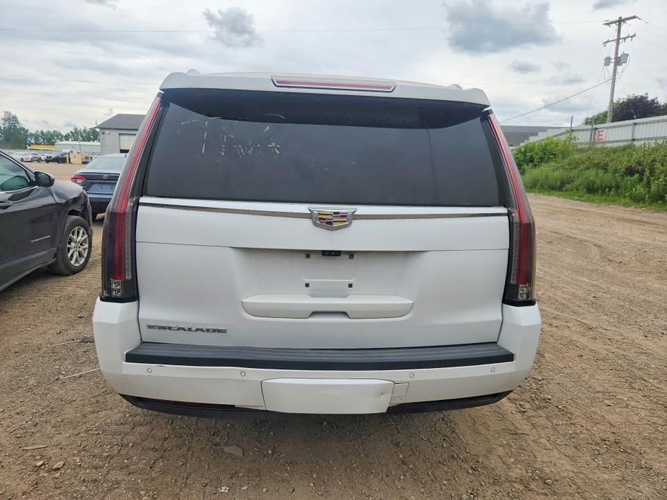 2017 Cadillac Escalade VIN 1GYS4BKJ9HR158157 COPART salvage auction — FRONT END, Mi - Dealer Only Clean Title (P), sold $7,600 on 2026-07-29 (photo 6)