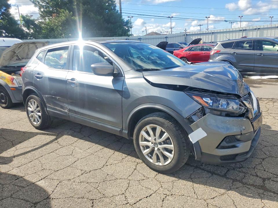 2021 Nissan Rogue VIN JN1BJ1AV8MW560697 COPART salvage auction — FRONT END, Oh - Cert Of Title-Salvage, sold $2,275 on 2026-07-24 (photo 4)