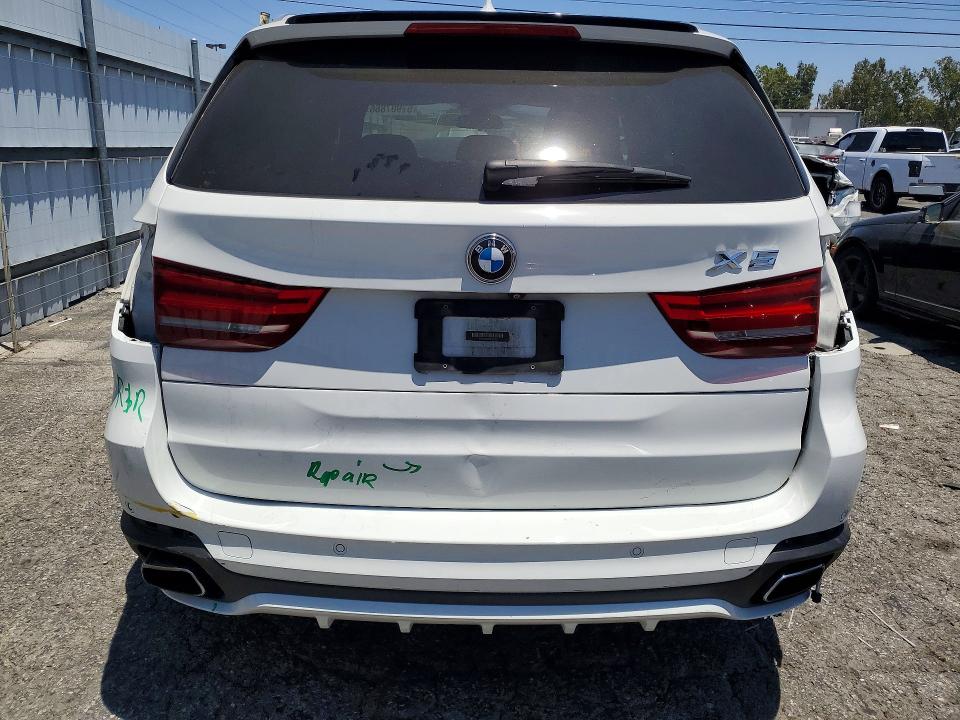 2017 BMW X5 VIN 5UXKR0C36H0X81590 COPART salvage auction — FRONT END, Ca - Salvage Certificate, sold $2,150 on 2026-07-23 (photo 6)