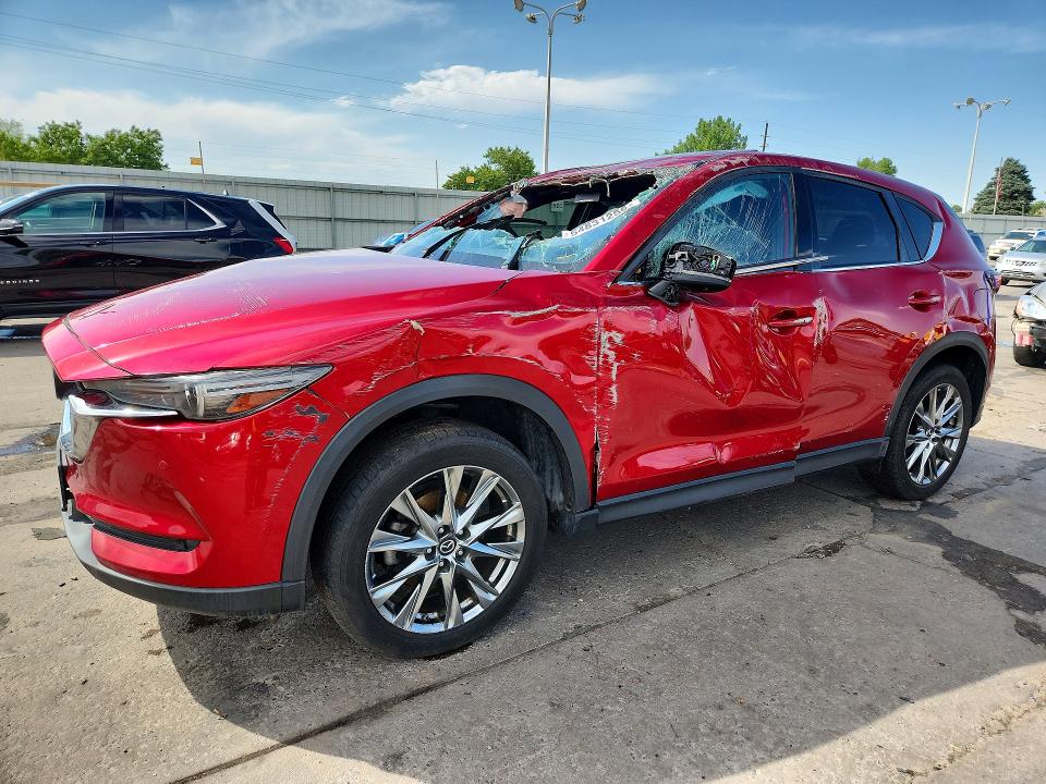 2019 Mazda Cx-5 VIN JM3KFBEY7K0571626 COPART salvage auction — ROLLOVER, Co - Certificate Of Title, sold $350 on 2026-07-29 (photo 1)