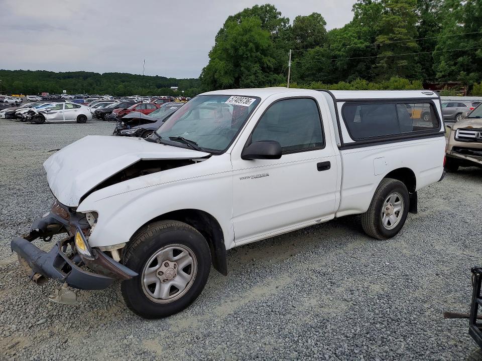 2002 Toyota Tacoma VIN 5TENL42N22Z891263 COPART salvage auction — FRONT END, Nc - Salvage Certificate Of Title, sold $425 on 2026-07-23 (photo 1)