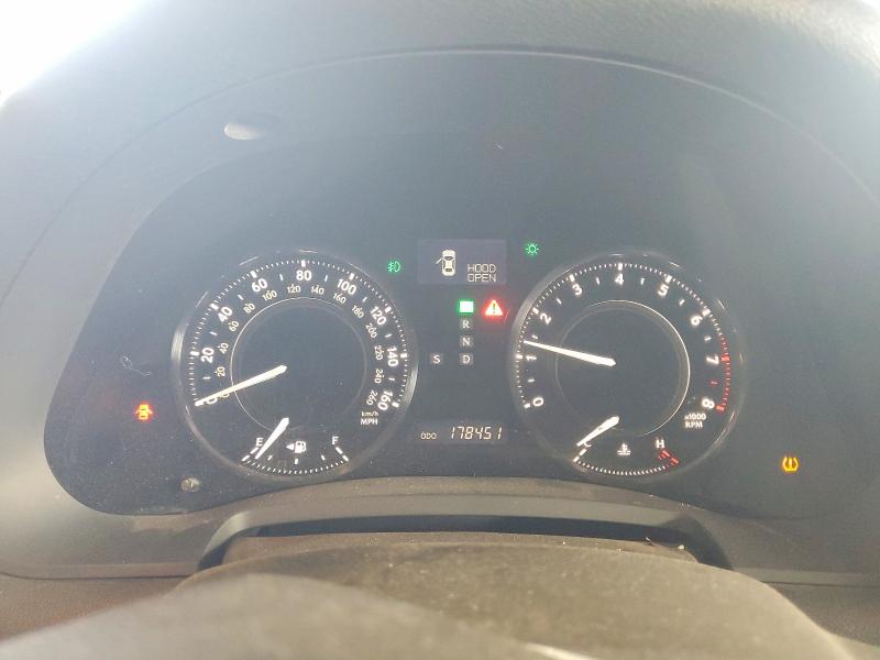 2010 Lexus Is 250 VIN JTHFF2C27A2507323 COPART salvage auction — FRONT END, Ca - Salvage Certificate, sold $550 on 2026-07-09 (photo 9)