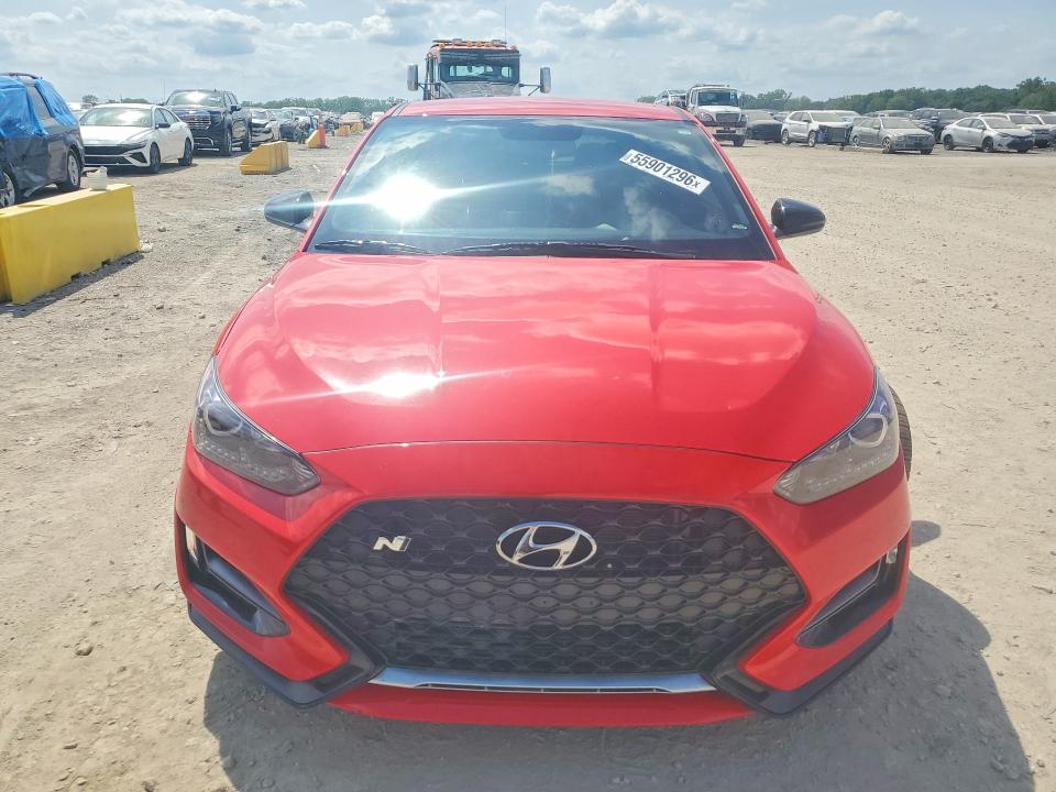 2019 Hyundai Veloster VIN KMHT36AH1KU001578 COPART salvage auction — UNDERCARRIAGE, Mo - Salvage Certificate Of Title, sold $325 on 2026-07-28 (photo 5)