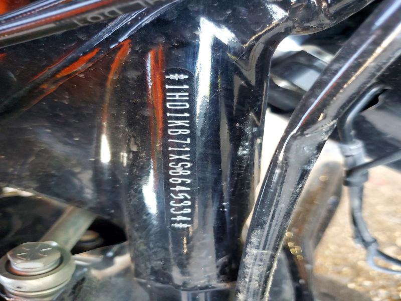 2025 Harley-davidson Fl VIN 1HD1KB71XSB645334 COPART salvage auction — SIDE, TX - SALVAGE VEHICLE TITLE, sold $10,900 on 2026-07-25 (photo 8)