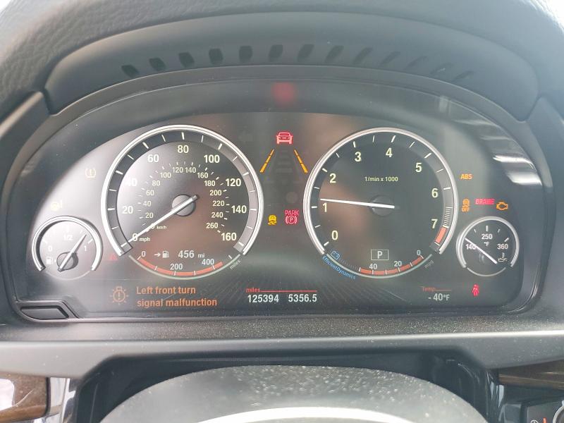 2017 BMW X5 VIN 5UXKR2C37H0X05534 COPART salvage auction — FRONT END, Va - Cert Of Title - Salvage, sold $3,300 on 2026-07-22 (photo 9)
