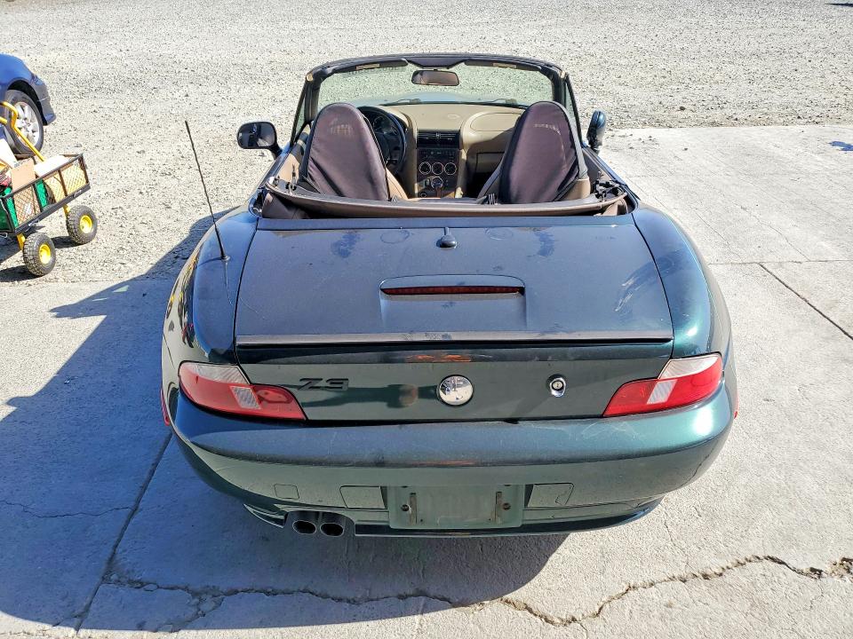 2000 BMW Z3 VIN WBACH9342YLF91984 COPART salvage auction — SIDE, Ca - Salvage Certificate, sold $400 on 2026-07-09 (photo 6)