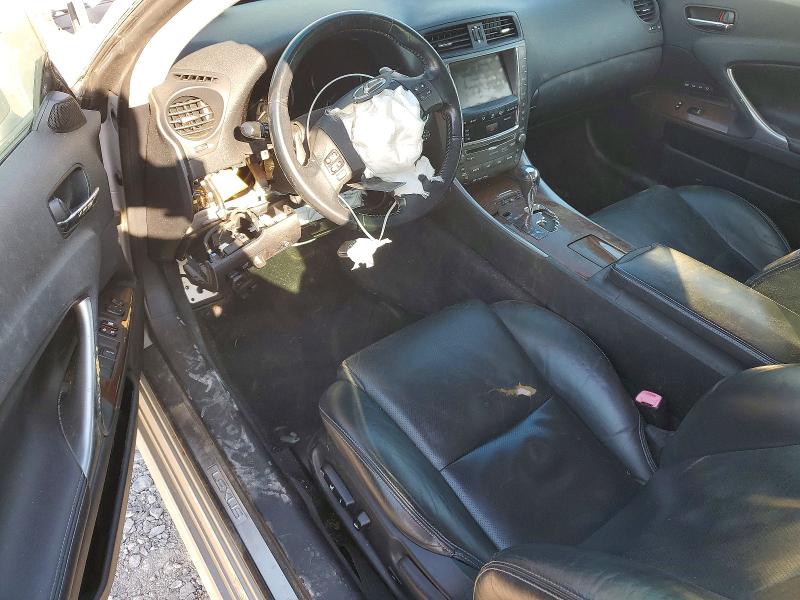 2010 Lexus Is 350 VIN JTHFE2C23A2504048 COPART salvage auction — FRONT END, Ny - Mv-907A Salvage Certificate, sold $550 on 2026-07-27 (photo 8)