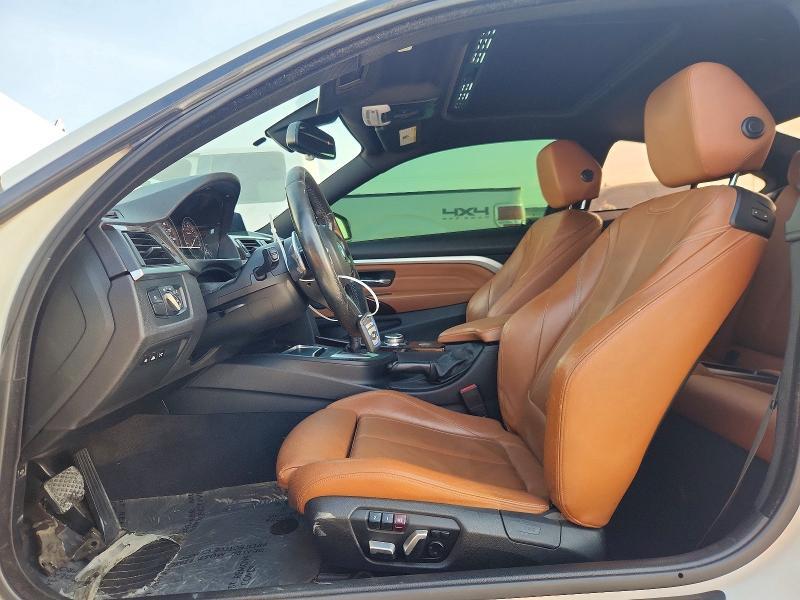 2016 BMW 4 series VIN WBA3R1C51GK529761 COPART salvage auction — FRONT END, TX - CERTIFICATE OF TITLE, sold $650 on 2026-07-28 (photo 7)