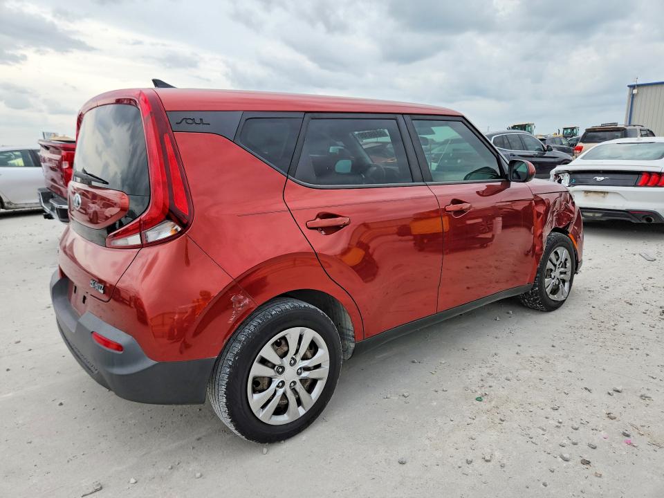 2020 Kia VIN KNDJ23AU3L7037458 COPART salvage auction — FRONT END, TX - SALVAGE VEHICLE TITLE (P), sold $2,750 on 2026-07-17 (photo 3)
