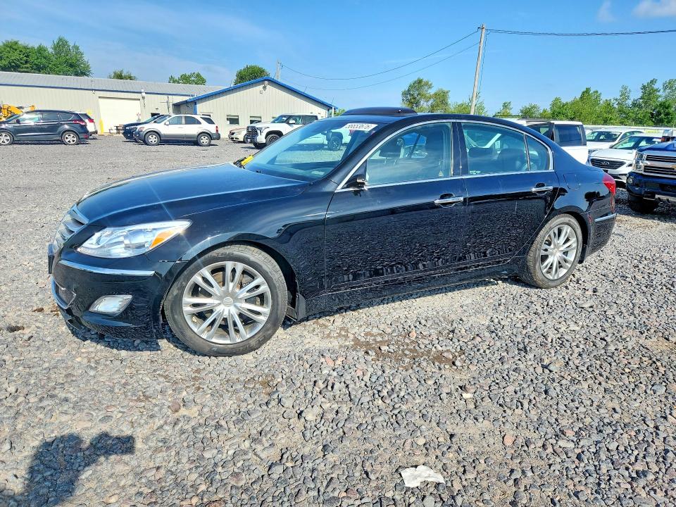 2013 Hyundai VIN KMHGC4DD2DU247640 COPART salvage auction — FRONT END, Il - Salvage Certificate, sold $2,200 on 2026-07-20 (photo 1)