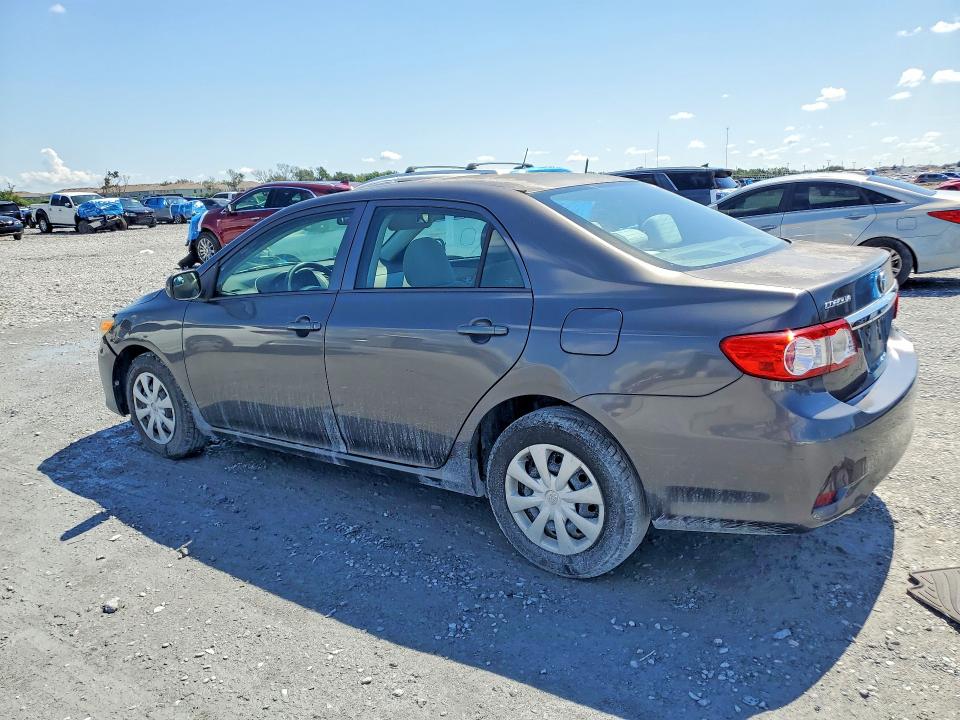 2012 Toyota Corolla VIN 5YFBU4EE3CP020794 COPART salvage auction — MINOR DENT/SCRATCHES, Fl - Certificate Of Title, sold $1,550 on 2026-07-17 (photo 2)