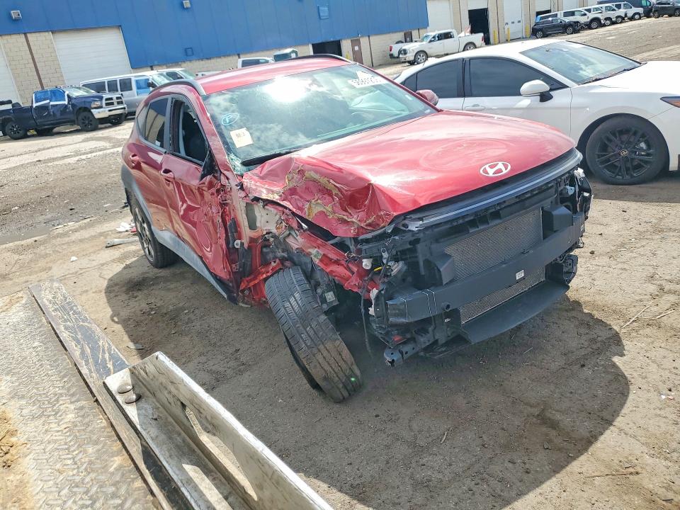 2024 Hyundai Kona VIN KM8HBCAB1RU180928 COPART salvage auction — FRONT END, AZ - CERT OF TITLE - SALVAGE (P), sold $3,850 on 2026-07-31 (photo 4)
