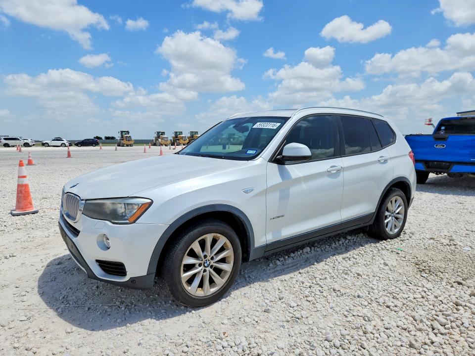 2015 BMW X3 VIN 5UXWX9C5XF0D62025 COPART salvage auction — MECHANICAL, Tx - Certificate Of Title, sold $1,700 on 2026-07-09 (photo 1)