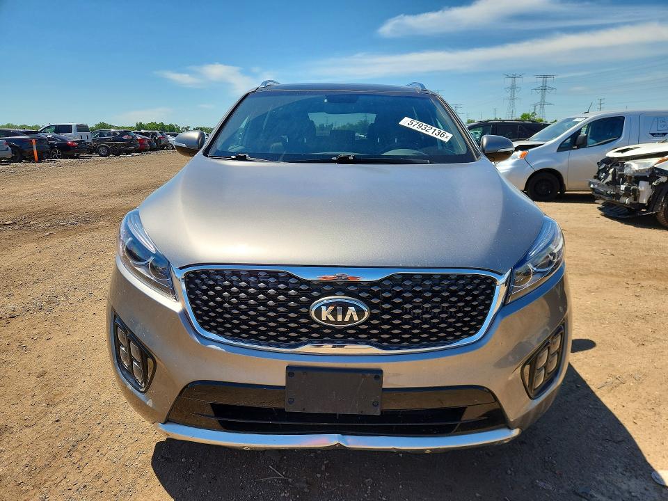 2016 Kia VIN 5XYPKDA14GG130178 COPART salvage auction — REAR END, Wv - Salvage Certificate, sold $2,550 on 2026-07-16 (photo 5)
