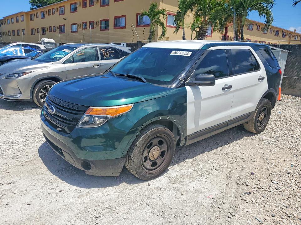 2013 Ford Explorer VIN 1FM5K8AR6DGA51474 COPART salvage auction — MINOR DENT/SCRATCHES, Fl - Certificate Of Title (P), sold $550 on 2026-07-24 (photo 1)