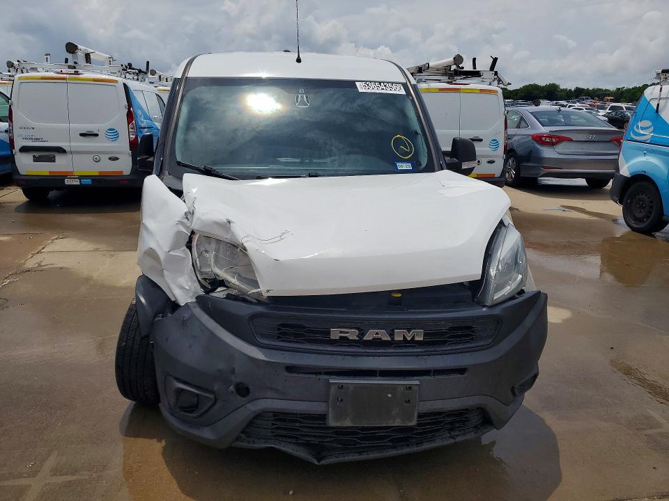 2021 Ram Promaster city VIN ZFBHRFAB7M6V72863 COPART salvage auction — FRONT END, Sc - Certificate Of Title, sold $1,000 on 2026-07-16 (photo 5)