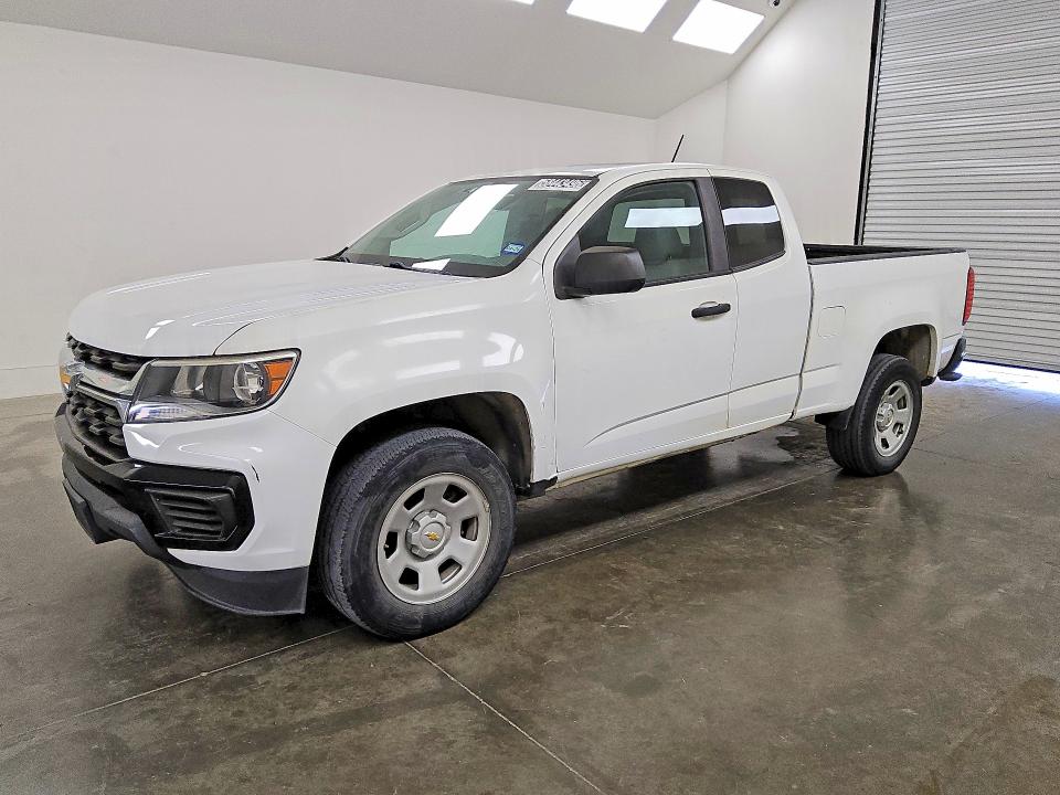 2021 Chevrolet Colorado VIN 1GCHSBEA4M1163695 COPART salvage auction — MINOR DENT/SCRATCHES, Salvage Title, sold $9,900 on 2026-07-30 (photo 1)