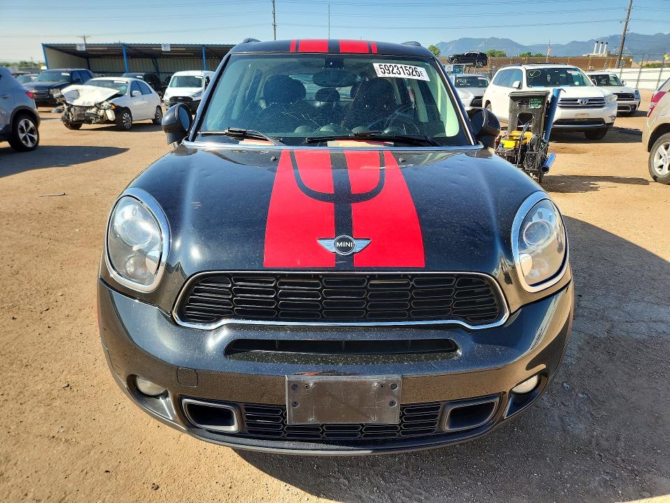 2013 Mini Cooper VIN WMWZC5C54DWP33395 COPART salvage auction — HAIL, Co - Certificate Of Title, sold $1,250 on 2026-07-22 (photo 5)