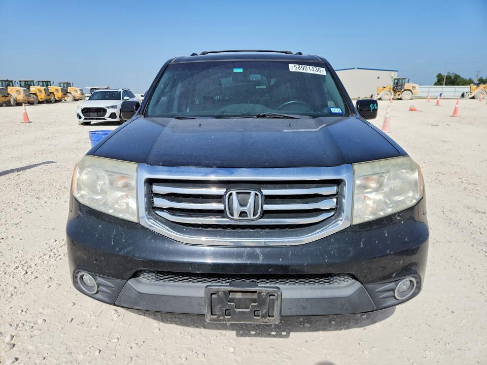 2012 Honda Pilot VIN 5FNYF3H75CB036826 COPART salvage auction — SIDE, Tx - Salvage Vehicle Title, sold $1,650 on 2026-07-09 (photo 5)