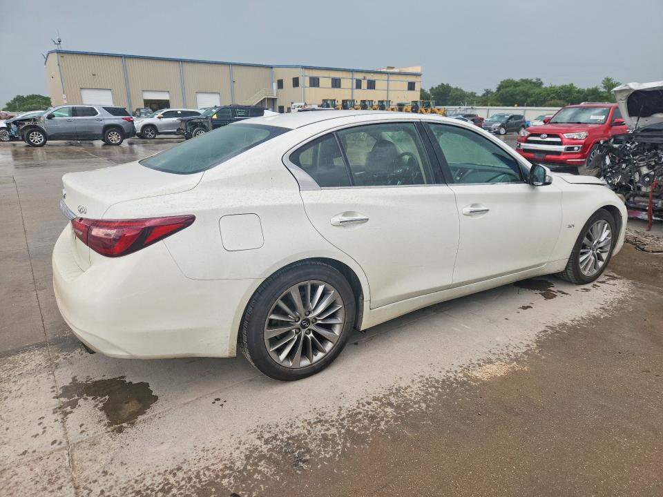 2018 Infiniti VIN JN1EV7APXJM363057 COPART salvage auction — MECHANICAL, Tx - Salvage Vehicle Title, sold $2,300 on 2026-07-20 (photo 3)