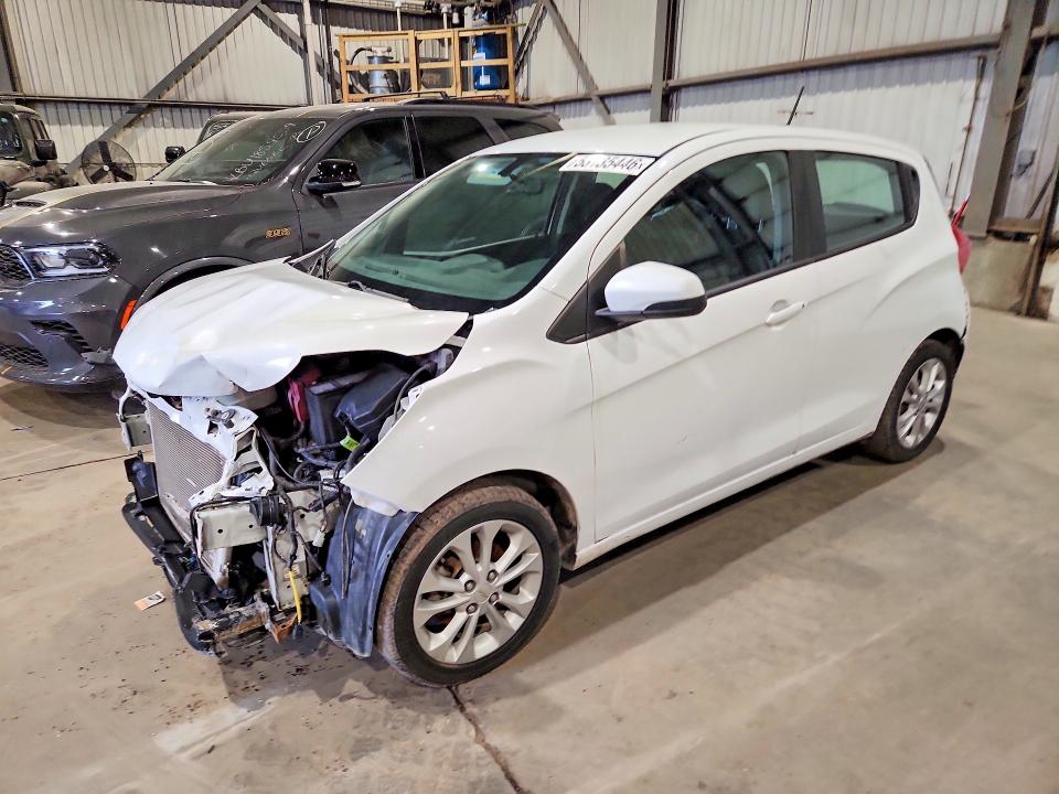 2022 Chevrolet Spark VIN KL8CD6SAXNC003884 COPART salvage auction — FRONT END, Qc - Gravement Accidente, sold $1,250 on 2026-07-07 (photo 1)