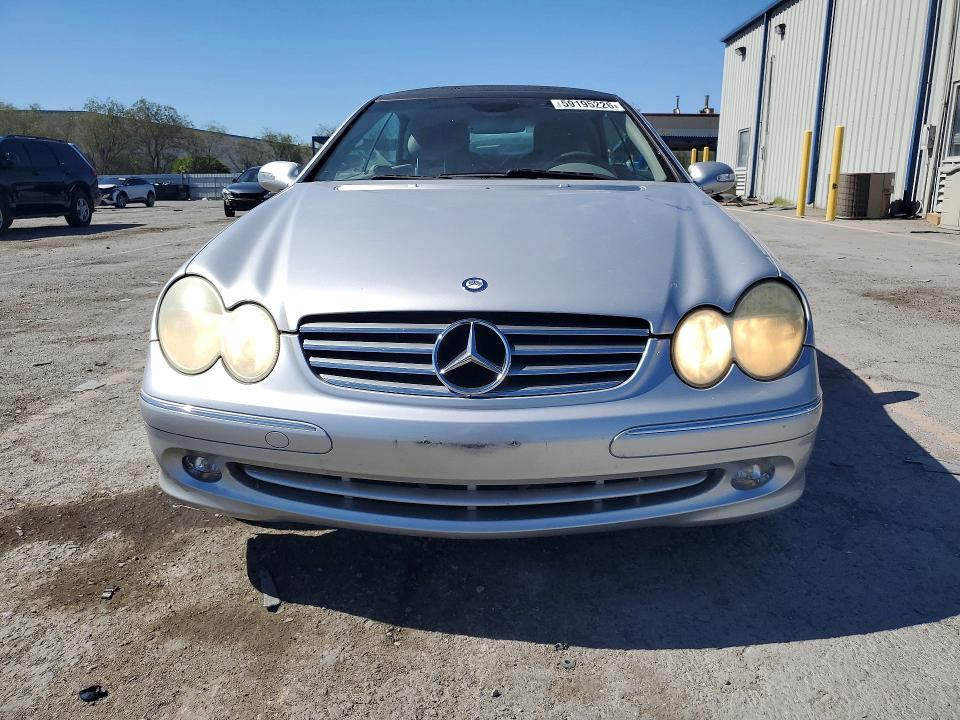 2004 Mercedes-benz Clk-class VIN WDBTK65G44T026037 COPART salvage auction — UNDERCARRIAGE, Nv - Salvage Title, sold $150 on 2026-07-28 (photo 5)