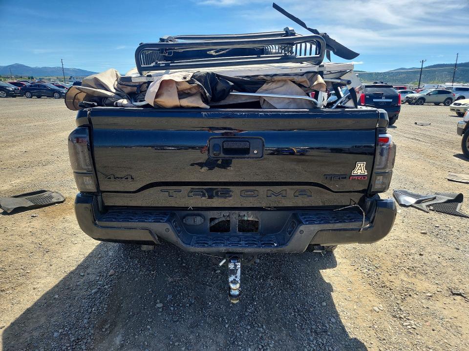 2019 Toyota Tacoma VIN 5TFCZ5AN4KX200397 COPART salvage auction — ROLLOVER, Mt - Salvage Certificate Of A Vehic, sold $3,750 on 2026-07-28 (photo 6)