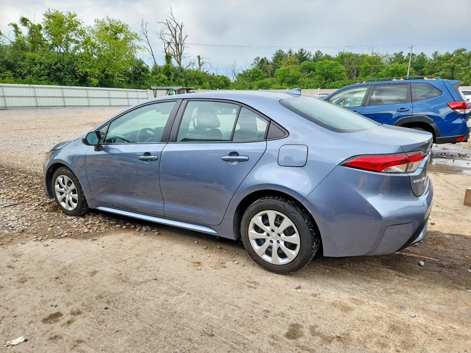 2022 Toyota Corolla VIN 5YFEPMAE3NP337584 COPART salvage auction — SIDE, FL - CERTIFICATE OF TITLE, sold $2,600 on 2026-07-13 (photo 2)