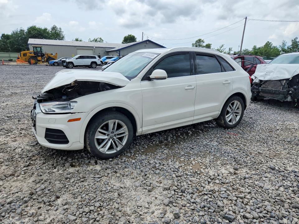 2016 Audi Q3 VIN WA1EFCFS1GR022667 COPART salvage auction — FRONT END, Il - Salvage Cert-Flood, sold $725 on 2026-08-03 (photo 1)