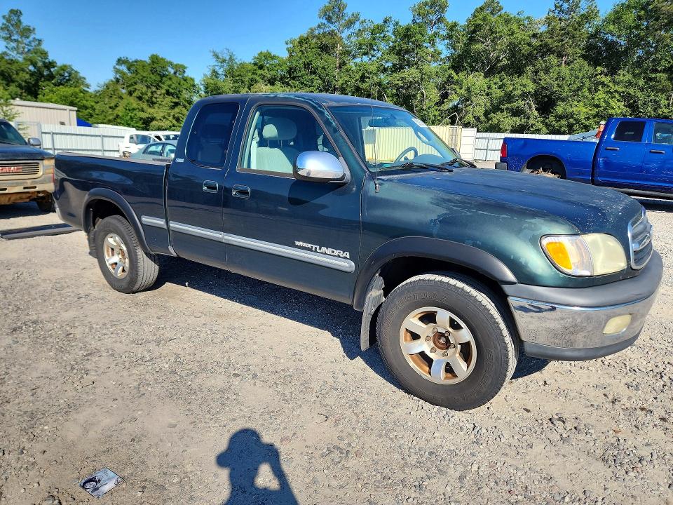 2002 Toyota Tundra VIN 5TBRT34142S244052 COPART salvage auction — REAR END, Sc - Cert Of Title-Salvage, sold $1,700 on 2026-07-14 (photo 4)