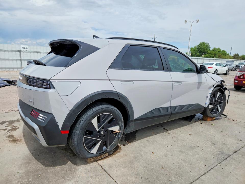 2025 Hyundai Ioniq VIN 7YAKNDDC3SY034596 COPART salvage auction — FRONT END, Co - Salvage Title, sold $6,600 on 2026-07-27 (photo 3)
