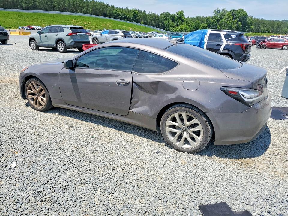 2013 Hyundai Genesis coupe VIN KMHHT6KD8DU089937 COPART salvage auction — SIDE, Nc - Salvage Certificate Of Title, sold $250 on 2026-07-30 (photo 2)