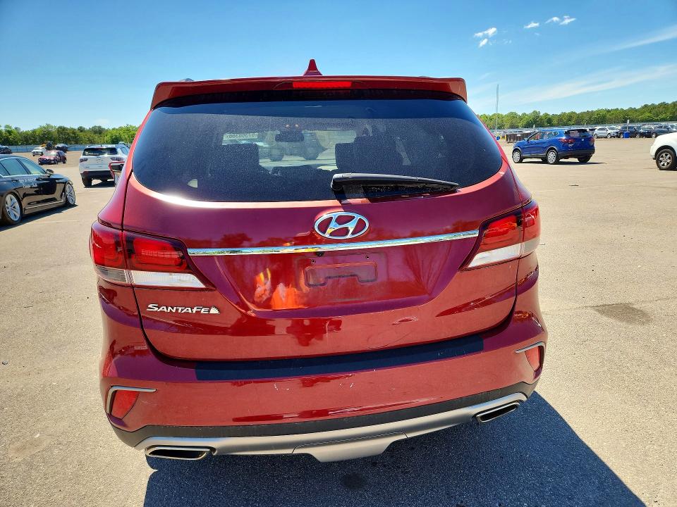 2017 Hyundai Santa fe VIN KM8SN4HF7HU235358 COPART salvage auction — SIDE, NY - MV-907A SALVAGE CERTIFICATE, sold $1,850 on 2026-07-20 (photo 6)
