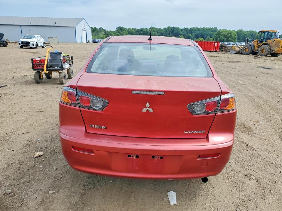 2011 Mitsubishi Lancer VIN JA32U2FU8BU041988 COPART salvage auction — FRONT END, Oh - Cert Of Title-Salvage, sold $225 on 2026-07-16 (photo 6)