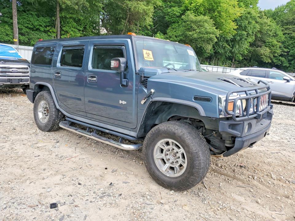2006 Hummer H2 VIN 5GRGN23U46H105482 COPART salvage auction — FRONT END, Ga - Cert Of Title-Salvage, sold $2,800 on 2026-07-02 (photo 4)