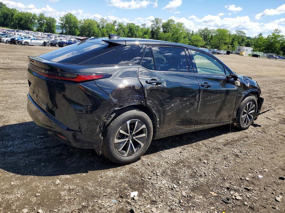 2025 Lexus Rz VIN JTJAAAAB7SA031022 COPART salvage auction — FRONT END, Ny - Mv-907A Salvage Certificate, sold $11,600 on 2026-07-23 (photo 3)