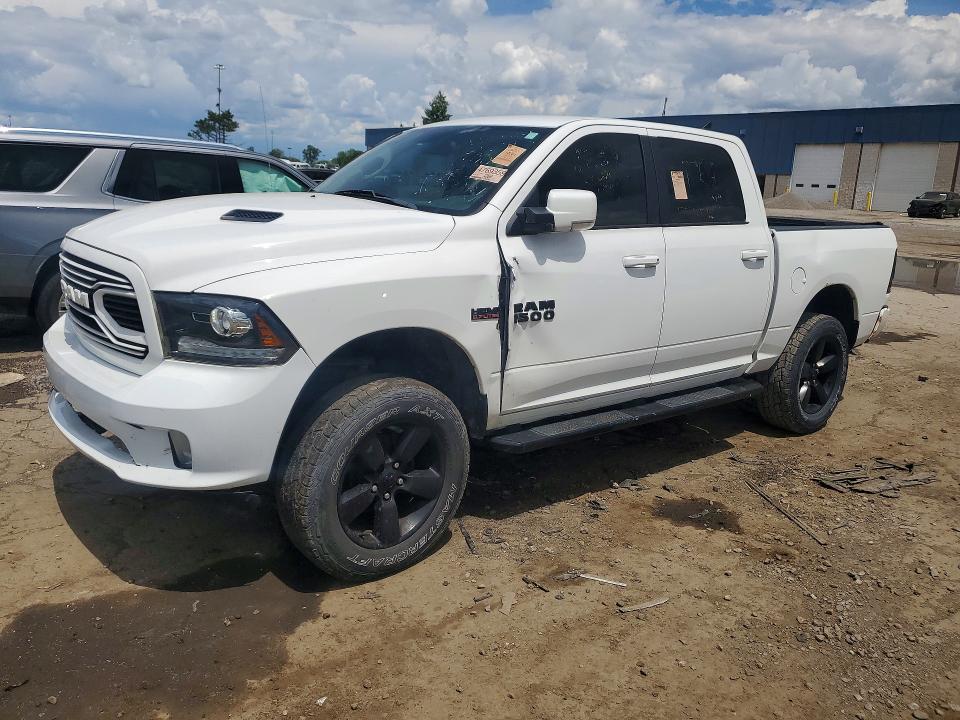 2018 Ram 1500 VIN 1C6RR7MT4JS242992 COPART salvage auction — FRONT END, Mi - Dealer Only Clean Title, sold $4,250 on 2026-07-09 (photo 1)