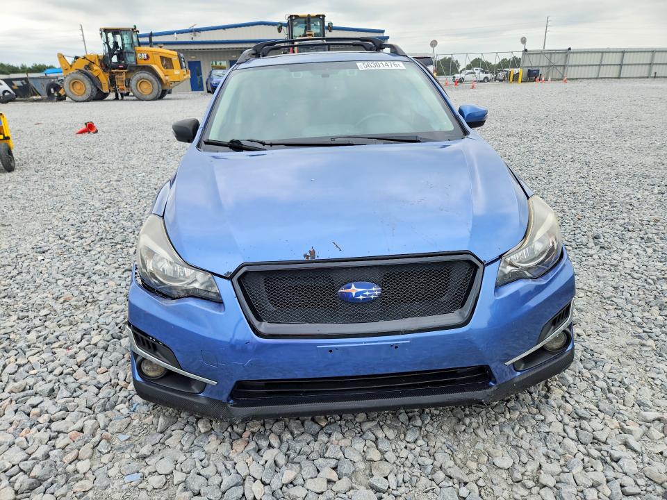 2016 Subaru Impreza VIN JF1GPAS64GH239148 COPART salvage auction — SIDE, Fl - Cert Of Title Slvg Rebuildable, sold $375 on 2026-07-07 (photo 5)