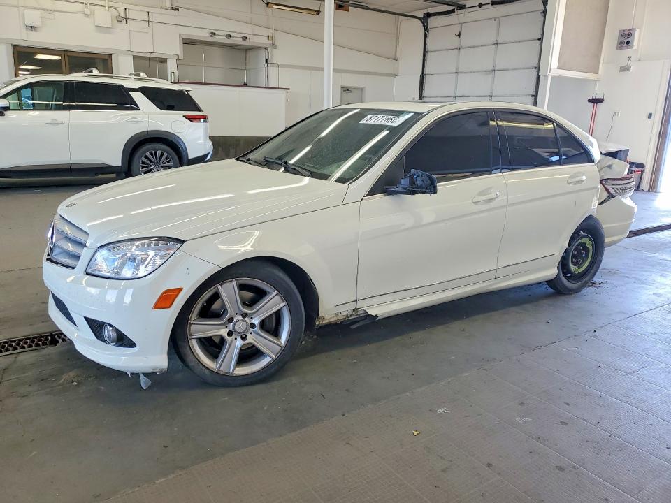 2010 Mercedes-benz C class VIN WDDGF5EB4AR099266 COPART salvage auction — REAR END, Wa - Bill Of Sale, sold $300 on 2026-07-06 (photo 1)