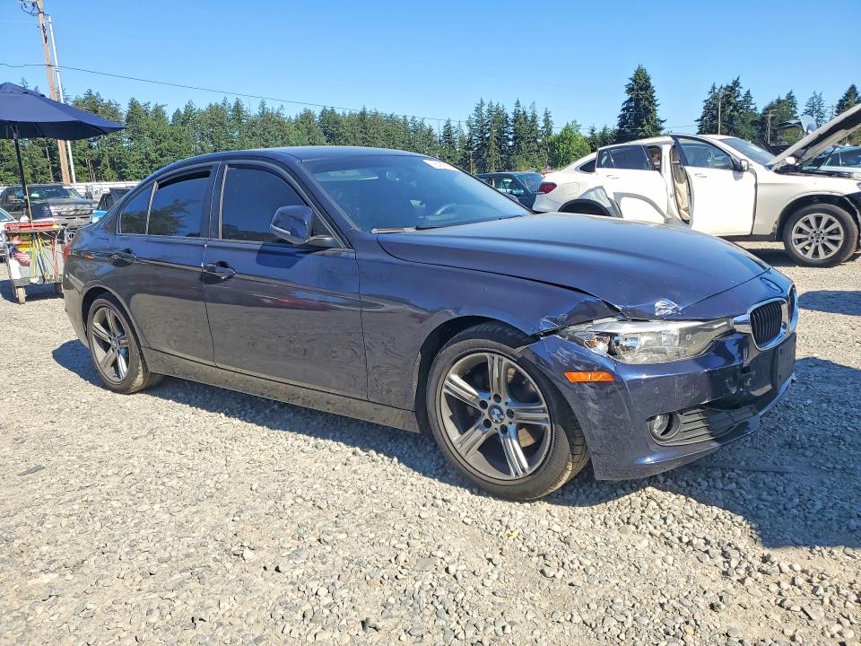 2015 BMW 3er VIN WBA3C1C52FK119258 COPART salvage auction — FRONT END, Wa - Bill Of Sale, sold $1,650 on 2026-08-14 (photo 4)