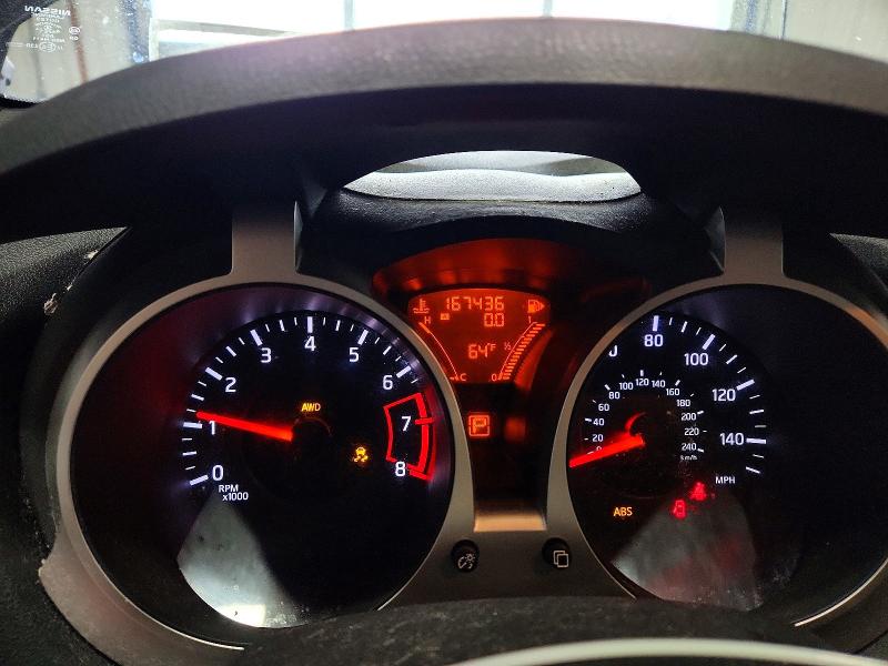 2012 Nissan Juke VIN JN8AF5MVXCT111166 COPART salvage auction — MECHANICAL, NY - CERT OF TITLE W/UNSATISFD LIEN, sold $375 on 2026-07-27 (photo 9)