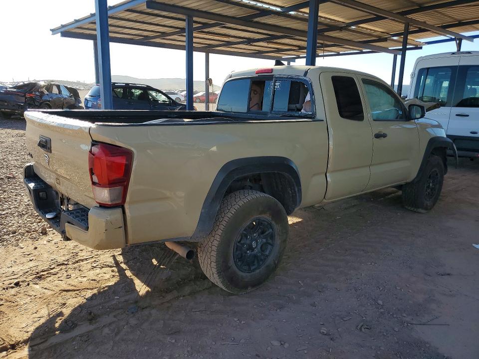 2019 Toyota Tacoma VIN 5TFSX5EN7KX069705 COPART salvage auction — FRONT END, Az - Cert Of Title - Salvage, sold $4,550 on 2026-07-14 (photo 3)