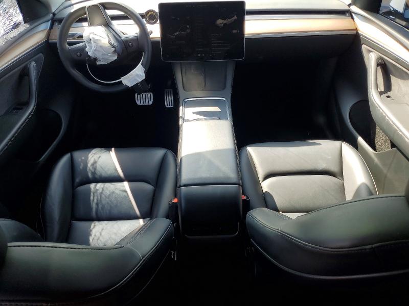 2023 Tesla Model y VIN 7SAYGDEF6PF662022 COPART salvage auction — FRONT END, Ca - Salvage Certificate, sold $7,200 on 2026-07-13 (photo 8)
