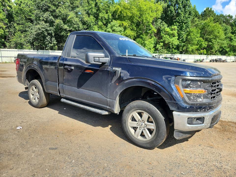 2024 Ford F-150 lightning VIN 1FTMF1L54RKE58347 COPART salvage auction — ALL OVER, Tx - Salvage Vehicle Title, sold $19,100 on 2026-08-20 (photo 4)