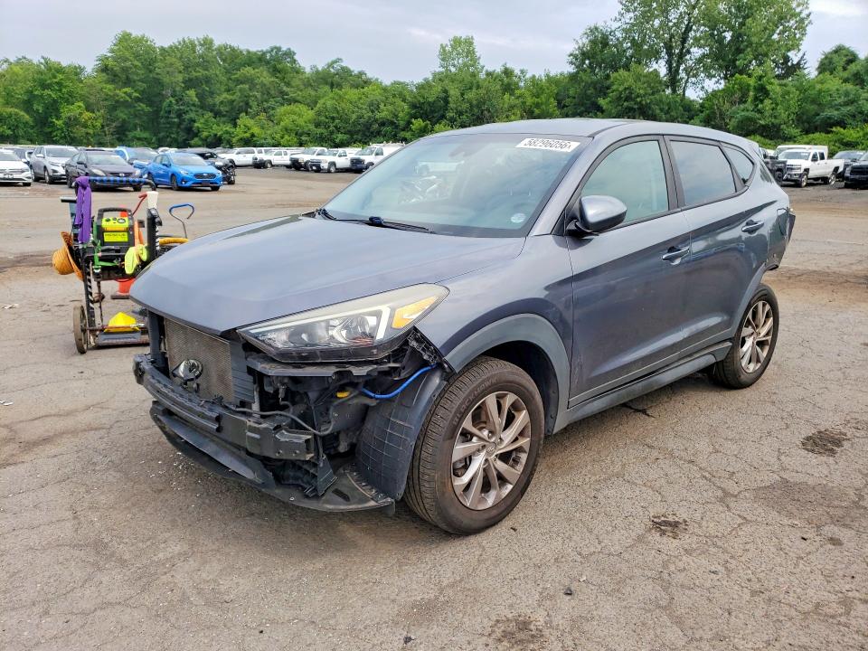 2019 Hyundai Tucson VIN KM8J2CA41KU900155 COPART salvage auction — REAR END, Ct - Cert Of Title-Salvage, sold $3,750 on 2026-07-07 (photo 1)